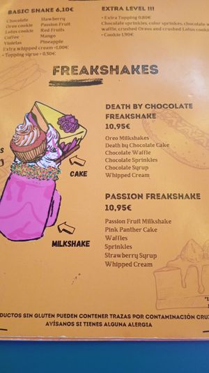 Ingredients at Freedom Cakes Bakery in Madrid