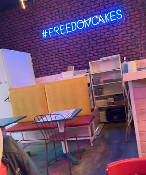  at Freedom Cakes Bakery in Madrid