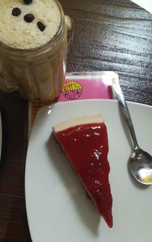 New York cheesecake at Freedom Cakes Bakery in Madrid