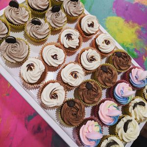 Cupcakes at Freedom Cakes Bakery in Madrid