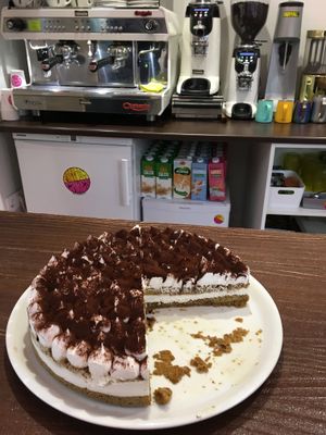 Tiramisu Cake at Freedom Cakes Bakery in Madrid