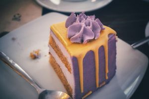 Amazing fruit cake! at Freedom Cakes Bakery in Madrid