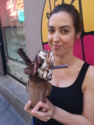 Freak Shake! at Freedom Cakes Bakery in Madrid
