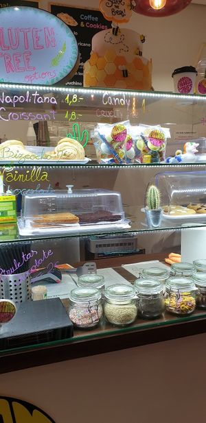 They basically have EVRYTHING and all vegan at Freedom Cakes Bakery in Madrid