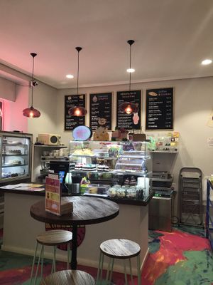 Cute pic of the place at Freedom Cakes Bakery in Madrid