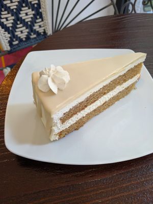 White chocolate! YUM! at Freedom Cakes Bakery in Madrid