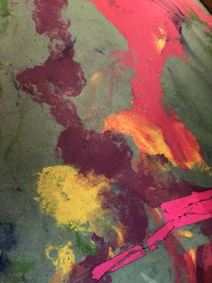 Floors are rad at Freedom Cakes Bakery in Madrid