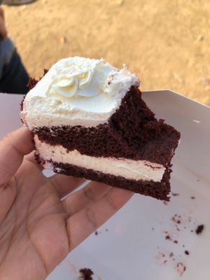 Red velvet at Freedom Cakes Bakery in Madrid