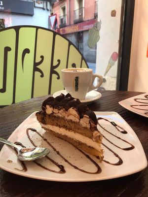 Tiramisu  at Freedom Cakes Bakery in Madrid