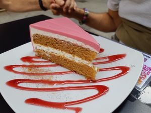 Pantera rosa at Freedom Cakes Bakery in Madrid