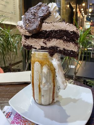 Freakshake!  at Freedom Cakes Bakery in Madrid