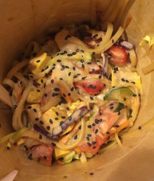 Thai noodles with thai sauce at ilBruno  in Florence