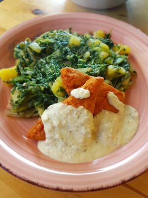 Dish by Jelena at Simple Green in Zagreb