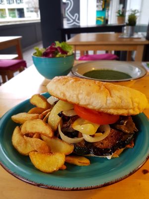 Dish by Jelena at Simple Green in Zagreb