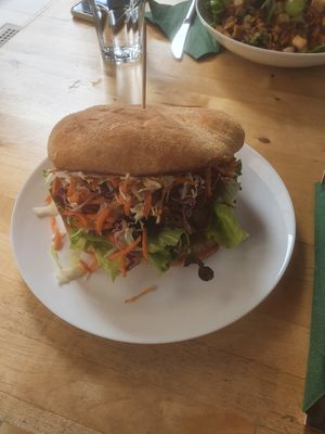 Seitan Kebab 😍 at Simple Green in Zagreb