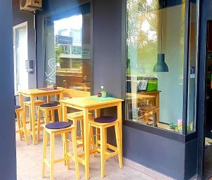 New location, only 10 minutes form the main square..  Great place for lunch or early dinner. at Simple Green in Zagreb