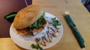 Vegan Kebab at Simple Green in Zagreb