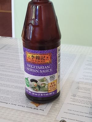 Best sauce at Loving Hut in Seattle