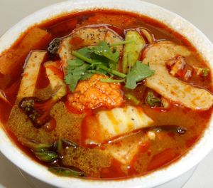 Tom Yum at Loving Hut in Seattle