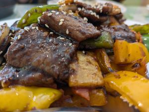 Mongolian wonder at Loving Hut in Seattle