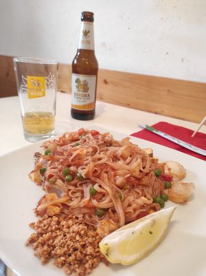 Vegan pad Thai at Tajska Restavracija Chada in Koper