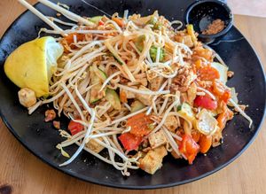 vegan Pad Thai at Tajska Restavracija Chada in Koper