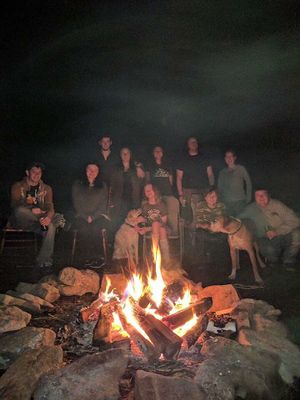 Vegan campout at Vahimsa at Vahimsa in Shamokin