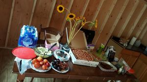 vegan potluck at Vahimsa in Shamokin