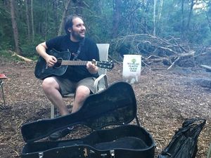 musical vegan at Vahimsa in Shamokin