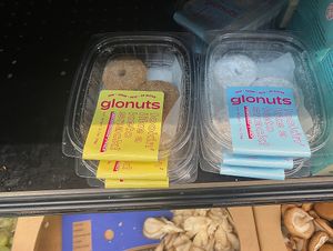 vegan gf doughnuts 💘 at Tri County Produce in Santa Barbara