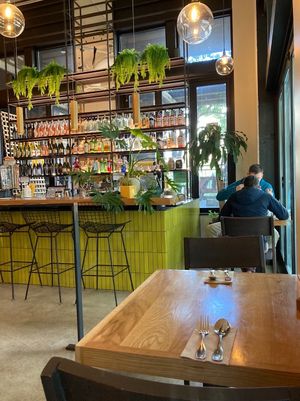 Bar plus dining  at Kati Vegan Thai in Seattle