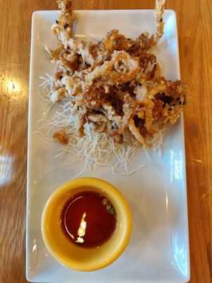 Angel wings at Kati Vegan Thai in Seattle