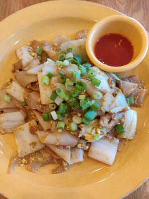 Kuay tiew kau gai at Kati Vegan Thai in Seattle