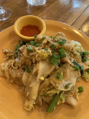 Kuay tiew kua gai   at Kati Vegan Thai in Seattle