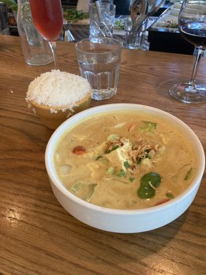 Yellow Curry  at Kati Vegan Thai in Seattle