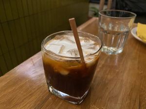 Thairish Tea at Kati Vegan Thai in Seattle