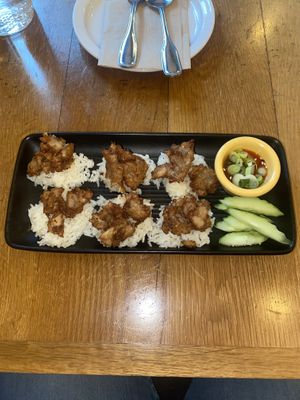 Jackfruit sticky rice  at Kati Vegan Thai in Seattle