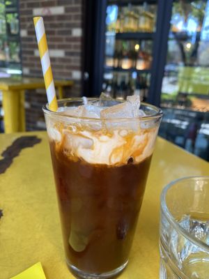 Thai tea  at Kati Vegan Thai in Seattle