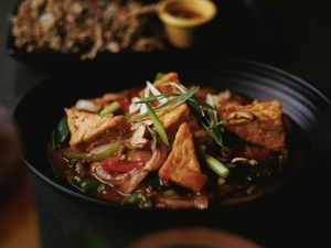 Sweet & Sour Tofu at Kati Vegan Thai in Seattle