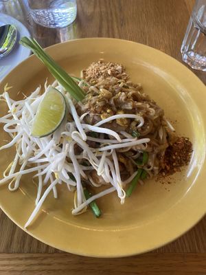 Old Style Pad Thai  at Kati Vegan Thai in Seattle