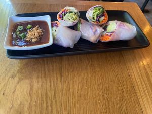 Fresh Garden Rolls  at Kati Vegan Thai in Seattle
