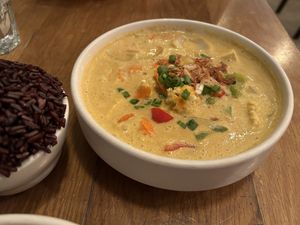 Yellow Curry  at Kati Vegan Thai in Seattle