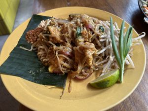 pad thai  at Kati Vegan Thai in Seattle