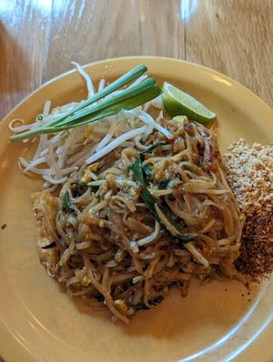 Old Style Pad Thai at Kati Vegan Thai in Seattle