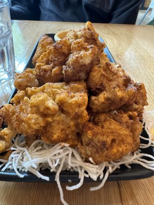 Cauliflower bombs  at Kati Vegan Thai in Seattle