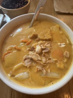 Massaman curry  at Kati Vegan Thai in Seattle