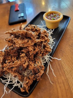 appetizer angel wings at Kati Vegan Thai in Seattle