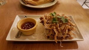 Angel wings  at Kati Vegan Thai in Seattle