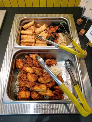 Buffet at Kati Vegan Thai in Seattle