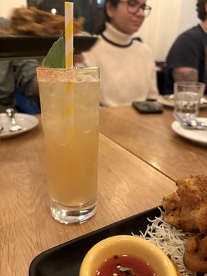 Delicious cocktails  at Kati Vegan Thai in Seattle